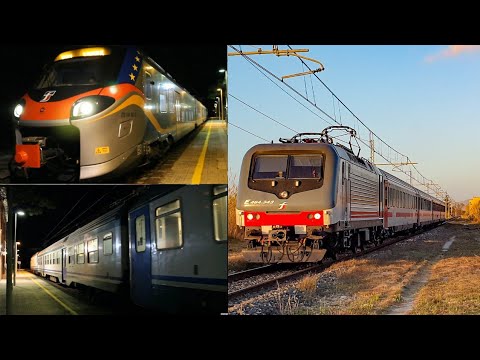 TRANSITI in RETTILINEO, treni Regionali e InterCity | Stazione di Torrenova