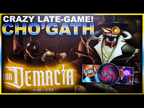 MY LATE-GAME WAS MONSTEROUS! CHO'GATH! | League of Legends