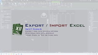 Export/ Import Excel | Revit | Autodesk App Store