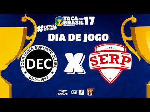 Taça Brasil CBI Sub 17 Masc. Especial | DEC Futsal x SERP | Oitavas de Final | Ao Vivo