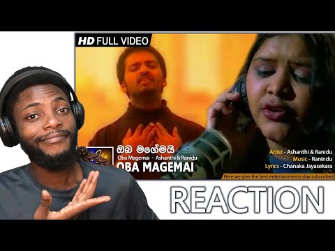 Oba Magemai - Ashanthi & Ranidu | Official Music Video REACTION