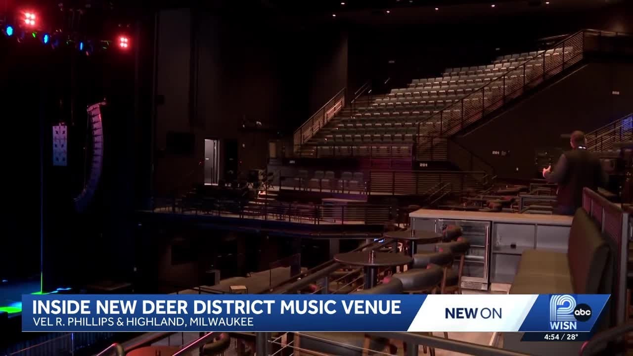 Milwaukee's newest music venue opens in Deer District