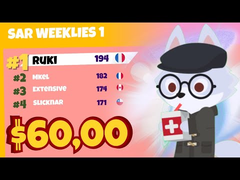 SUPER ANIMAL ROYALE TOURNAMENT DESTRUCTION | SAR WEEKLIES 1 by RUKI SAR