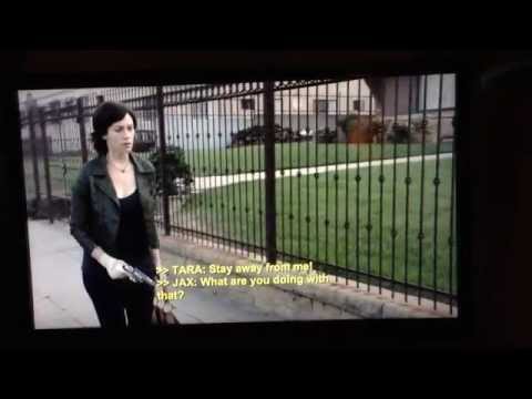 Tara and Jax, Sons of Anarchy scene. Season 6 episode 10