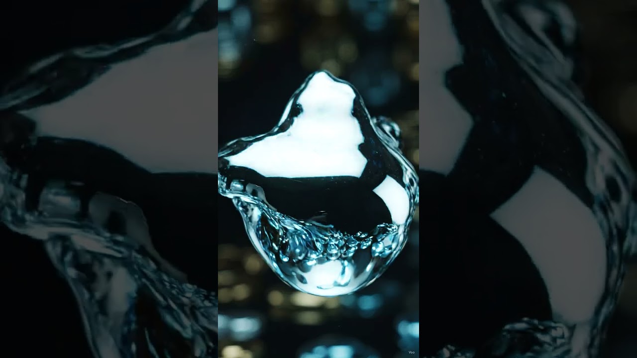 The Gravity Glitch 💧 (Liquid Origami Loop)