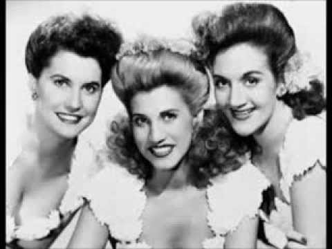 The Andrews Sisters - Show Me The Way To Go Home (c.1958).