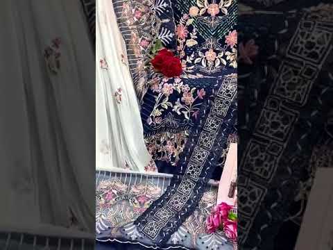 Alif Fashion A-94 Faux Georgette Wholesale Pakistani Salwar Suit – product video thumbnail