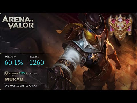 AOV INDIA server best Murad pro 1 Vs 9 game play 47 percent damage 17 kills傳說對決 | RoV | Liên Quân