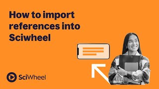 How to import references into Sciwheel