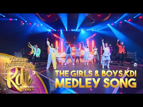THE GIRLS & BOYS KDI - MEDLEY SONG I KONSER KEMENANGAN KDI 2021