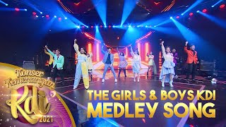 THE GIRLS & BOYS KDI - MEDLEY SONG I KONSER KEMENANGAN KDI 2021