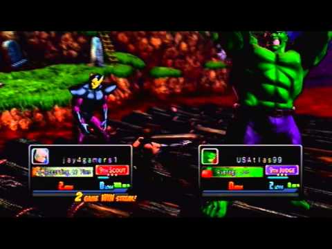 Marvel vs capcom 3 Jay4gamers1 vs USAtlas99 Part 1