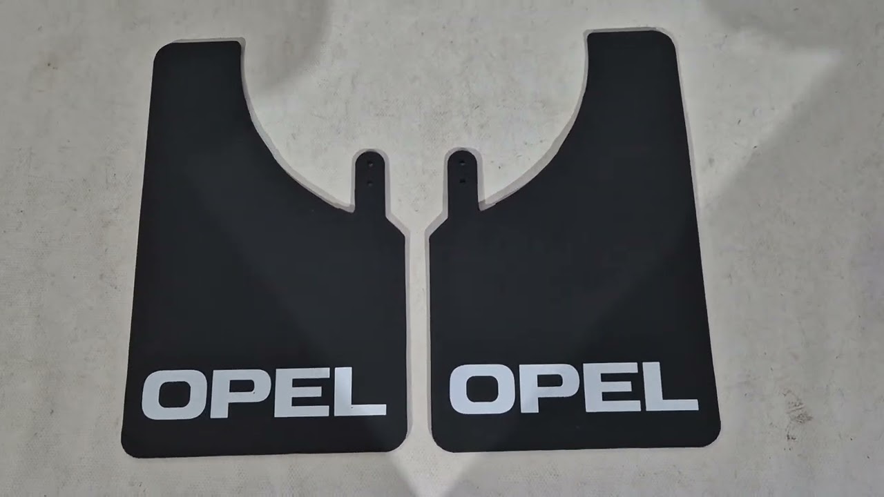 Универсальные брызговики Polytep (230*375, 2 шт) Video 1