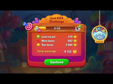 @Fishdom Win Strikes Level 8249 -Special Level 8254 Challenge