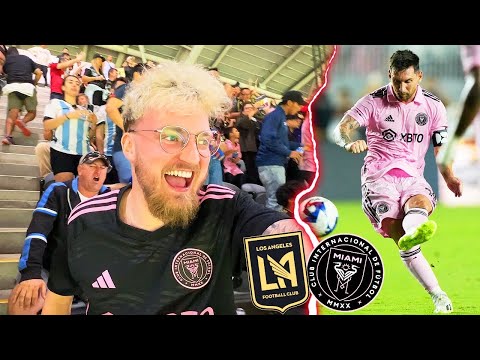 MESSI STADIONVLOG bei Los Angeles FC vs. Inter Miami 🇺🇸🔥 | GOAT glänzt weiter | ViscaBarca