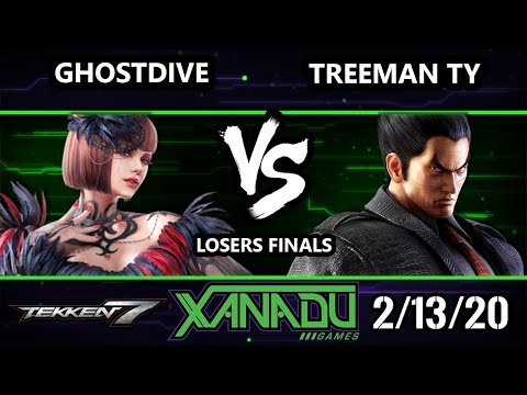 F@X 341 Tekken 7 - Ghostdive (Anna) Vs. Treeman TY (Kazuya) T7 Losers Finals