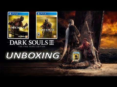 -UNBOXING- DARK SOULS III: The Fire Fades Edition (PS4)