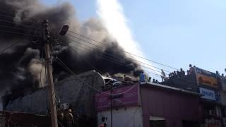 preview picture of video 'Huge Fire Chandigarh Ind. Area Phase 2'