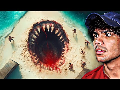 SE VOCÊ VER SANGUE EM UMA PRAIA, CORRA! (não é seguro)