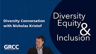 Diversity Conversation: Nicholas Kristof