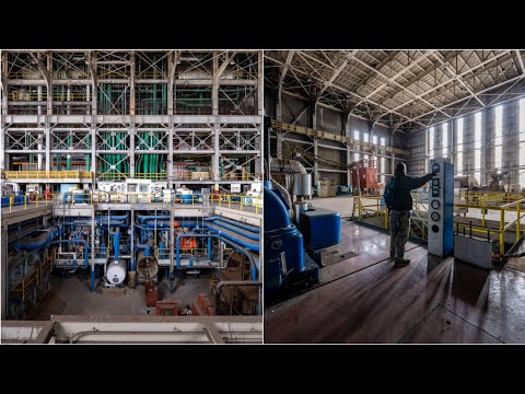 Abandoned Power Plant Beautiful Industrial Giant