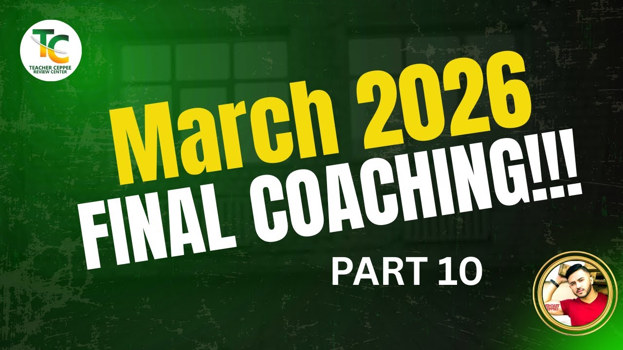 PROF ED FINAL COACHING