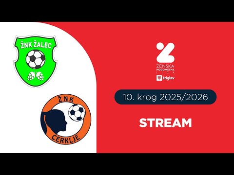 ŽNK Žalec Trbovlje - ŽNK Cerklje | 10. krog ŽNL Triglav  | Stream