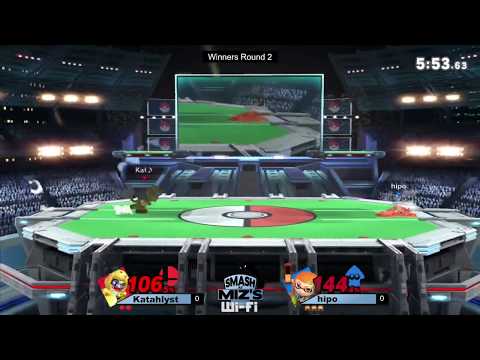 Smash @ Miz's WiFi 8 - Katahlyst (Mii Brawler, Fox) vs. hipo (Inkling) Winners Round 2