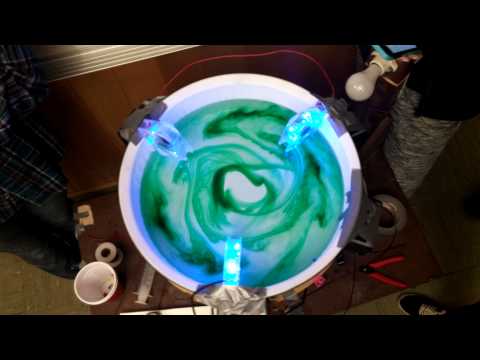 Coriollis Effect Upwelling Simulation