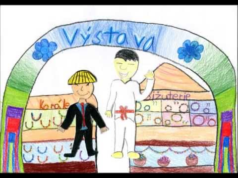 Animovaný klip - Japonci v Jablonci