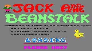 [Amstrad CPC] Jack And The Beanstalk - Longplay