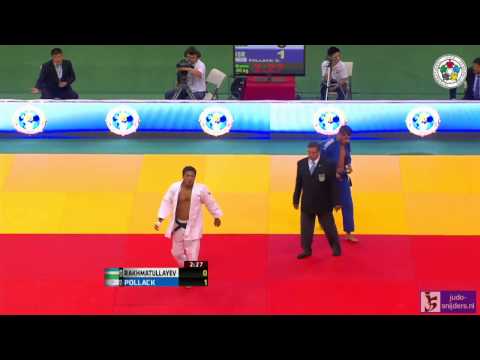 Judo 2013 Grand Prix Ulaanbaatar: Rakhmatullayev (UZB) - Pollack (ISR) [-66kg] bronze