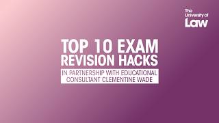 Top 10 exam revision hacks