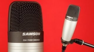 Video thumbnail for Samson C01 Studio Condenser Microphone Review by Joe | JLDJUK