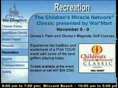 WDW Today | Resort TV from November 2008