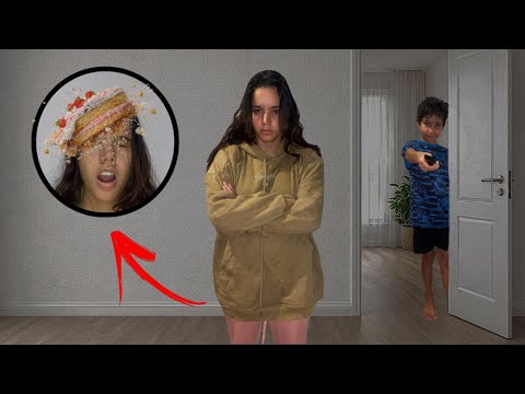 DESAFIO DO PAUSE COM A SABRINA !! 😹 ELA FICOU MUITO BRAVA 