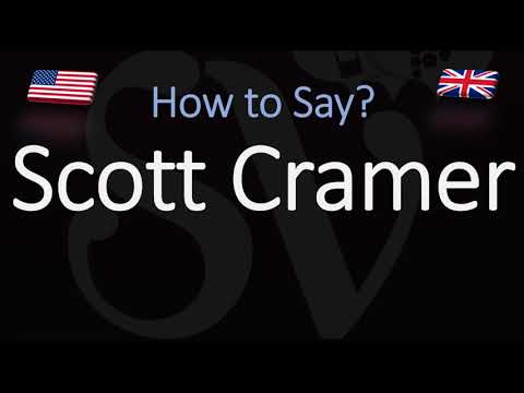 How to Pronounce Scott Cramer? (CORRECTLY)
