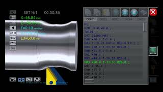 cnc machine od radius program fanuc