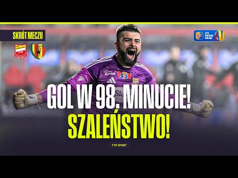 SUMMARY: CHOJNICZANKA - KORONA KIELCE. GOAL IN THE 98TH MINUTE AND MADNESS! POLISH CUP: 1/8 FINALS