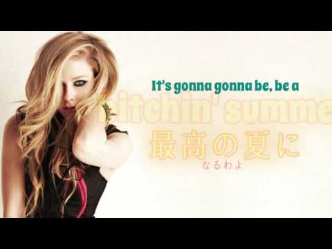 Avril Lavigne - Bitchin' Summer - Lyrics & 和訳