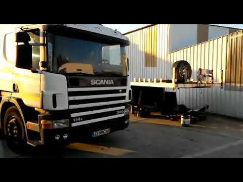 Britannia Export - RECENTLY SOLD: Left hand drive Scania P 114L 380 4X2 tractor unit.