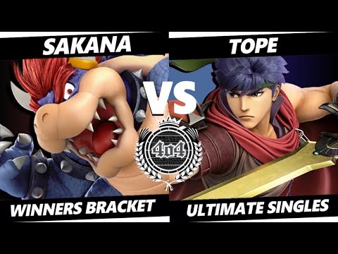 4o4 Smash Monthly 18 - Sakana (Bowser) vs Tope (Ike) - Winners Round 3