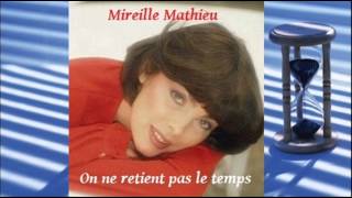 Kadr z teledysku On ne retient pas le temps tekst piosenki Mireille Mathieu