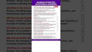 Download lagu Banking Interview Questions and Answers | Interview Questions and Answers for Bankers mp3