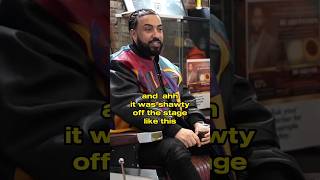 THE CRAZIEST GROUPIE&#39;S STORY BY FRENCH MONTANA 👂👂 #shorts