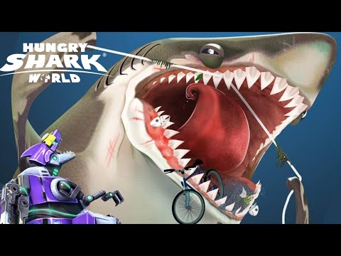 MEGALODON! Most Travel in South China Sea Live Contest! - Hungry Shark World 10th