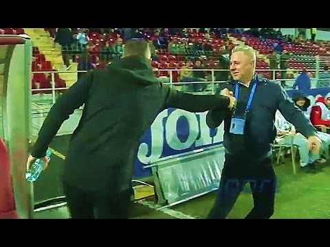 Șumudică  IL TRAGE PE MM Stoica DE PE BANCA STELEI