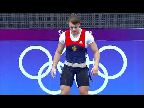 Women's Weightlifting Over 63Kg Final - Singapore 2010 Youth Games