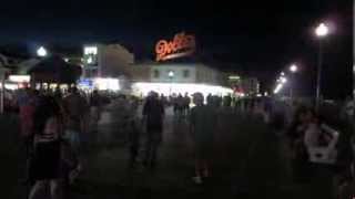 preview picture of video 'Rehoboth Beach, Delaware boadwalk on a summer evening'