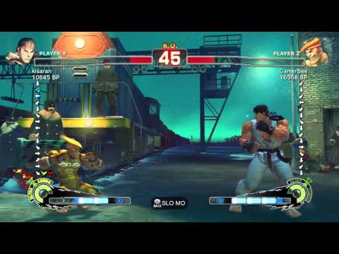 SSF4 - kisaran (Ryu) vs. GamerBee (Adon)